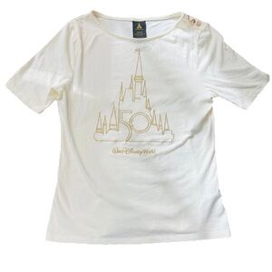 Disney World 50th anniversary women’s White T-Shirt